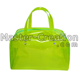 green shopping tote