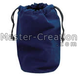 blue velvet pouch