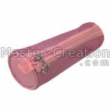 pink pvc pencil bag
