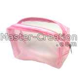 pink mesh purse bag