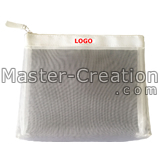 white mesh ziplock bag
